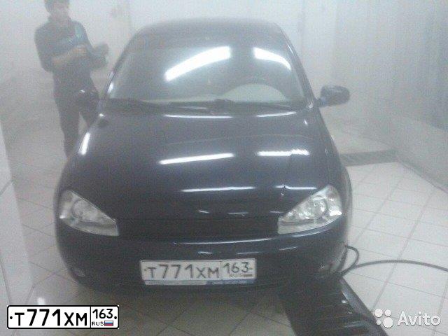 Фото автомобиля LADA 1119 KALINA, 2007 — госномер К438РН73. Цвет: ТЕМНО-СИНЕ-ФИОЛЕТОВЫЙ