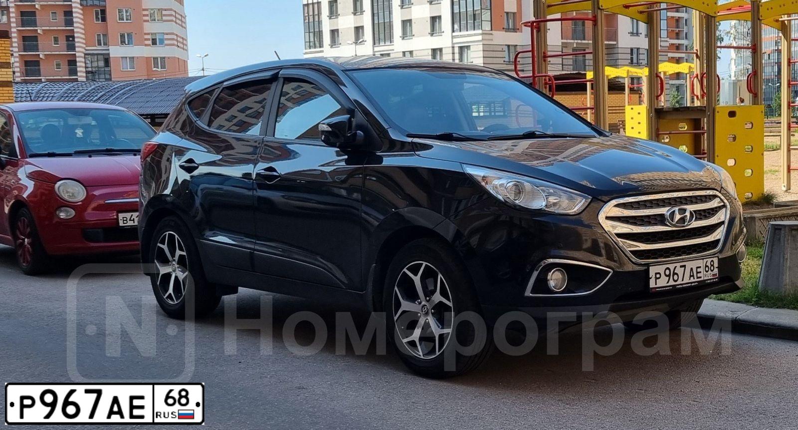 Фото автомобиля HYUNDAI IX35, 2012 — госномер О070РЕ98