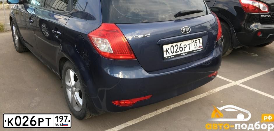 Фото автомобиля KIA CEED ED, 2011 — госномер Е914УА790