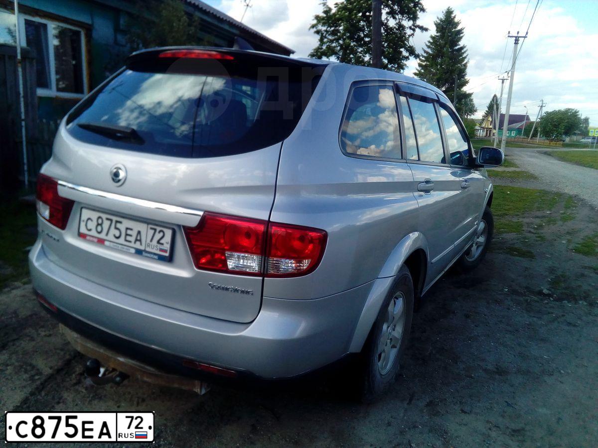 Фото автомобиля SSANGYONG KYRON, 2014. Цвет: серебристый