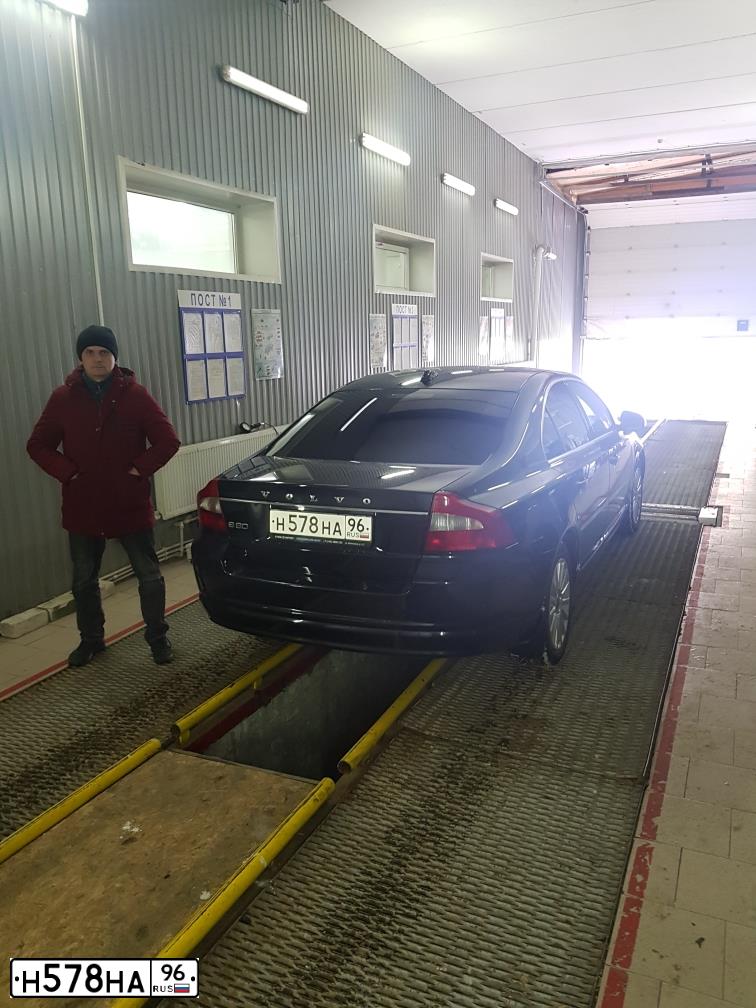 Фото автомобиля ВОЛЬВО S80, 2008 — госномер М255УВ33. Цвет: ЧЕРНЫЙ