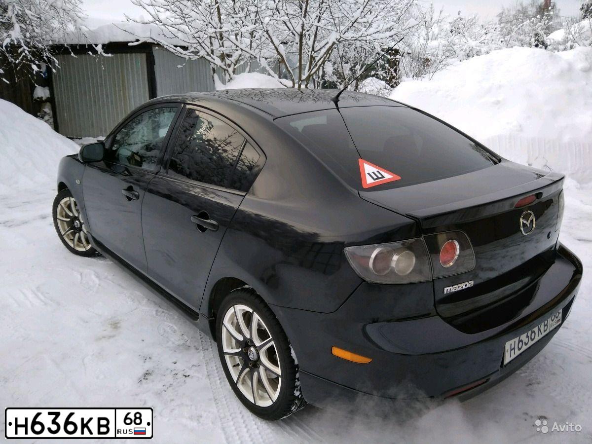 Фото автомобиля MAZDA 3, 2005 — госномер К115МР134. Цвет: ЧЕРНЫЙ