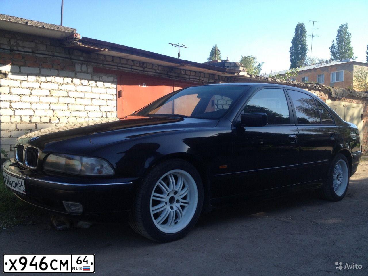 Фото автомобиля BMW SERIE 5, 1999 — госномер Е757ХВ134. Цвет: ЧЕРНЫЙ