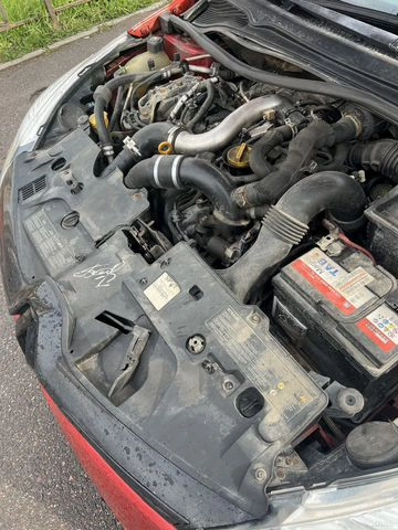 Фото автомобиля RENAULT CLIO, 2014 — госномер Н162ХР198. Цвет: Красный