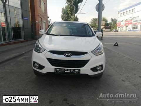 Фото автомобиля HYUNDAI IX35, 2014 — госномер Х840ВМ761. Цвет: Белый