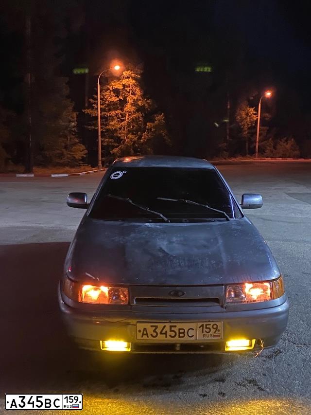 Фото автомобиля LADA 2112, 2006 — госномер А345ВС159. Цвет: СРЕДНИЙ СЕРО-ЗЕЛЕНЫЙ МЕТ.