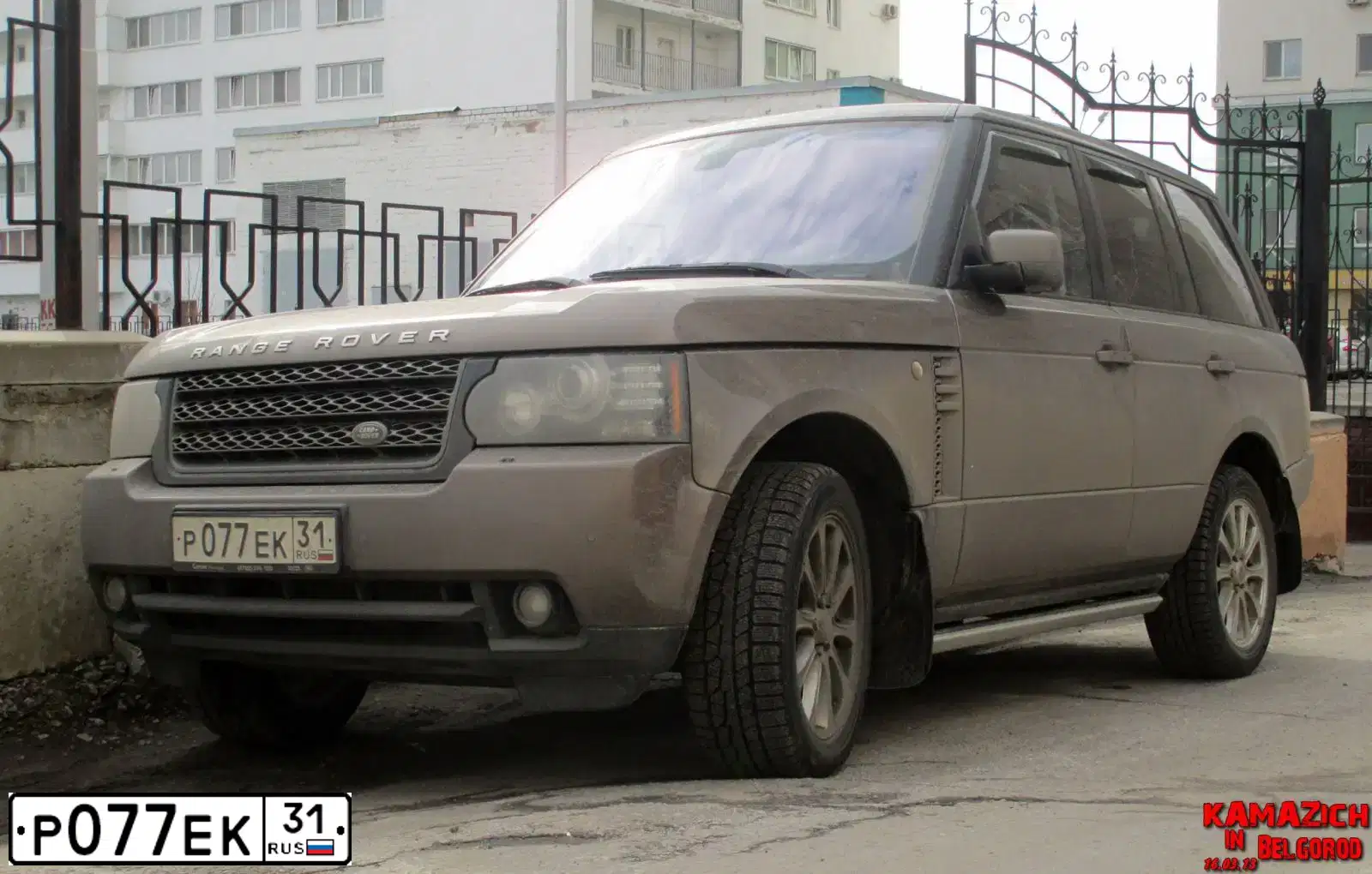Фото автомобиля INFINITI QX70 /FX/, 2007 — госномер С405КУ39. Цвет: ЧЕРНЫЙ