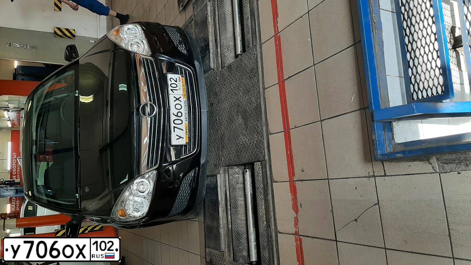 Фото автомобиля OPEL ASTRA, 2009 — госномер М532РВ102. Цвет: ЧЕРНЫЙ