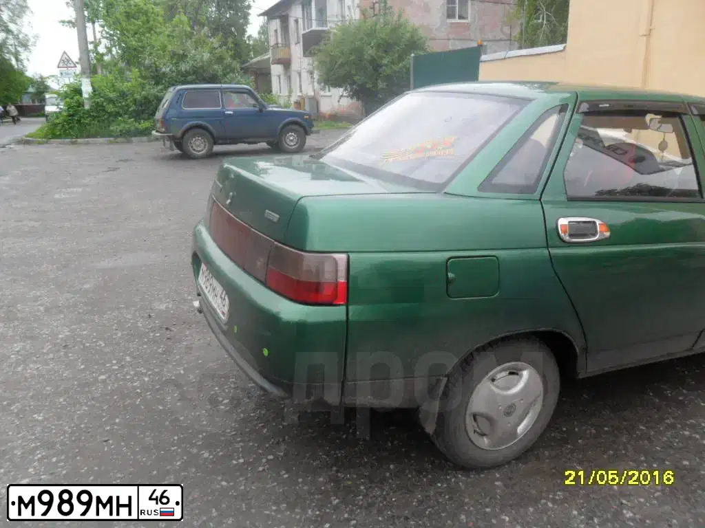 Фото автомобиля LADA 2110 LADA, 1999 — госномер Т717ЕН199. Цвет: СЕРЕБРИСТЫЙ ЯРКО-ЗЕЛЕНЫЙ