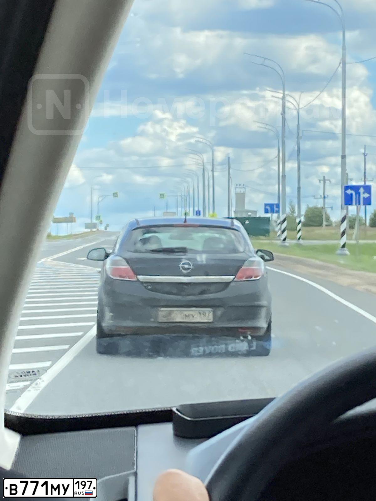 Фото автомобиля OPEL ASTRA, 2011 — госномер В771МУ197. Цвет: ЧЕРНЫЙ
