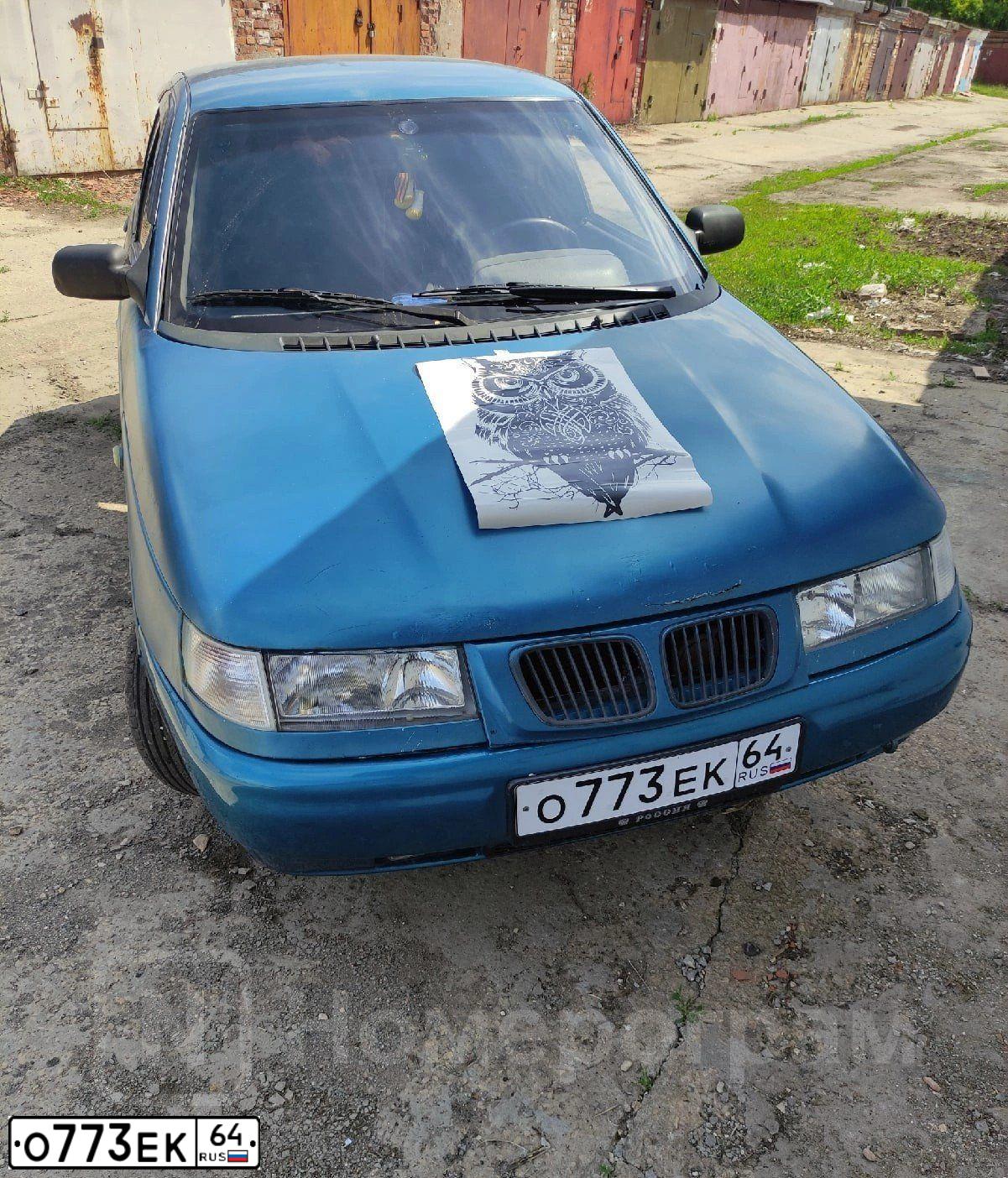 Фото автомобиля LADA 2110, 2000 — госномер О773ЕК64. Цвет: СЕРЕБРИСТЫЙ СИНЕ-ЗЕЛЕНЫЙ