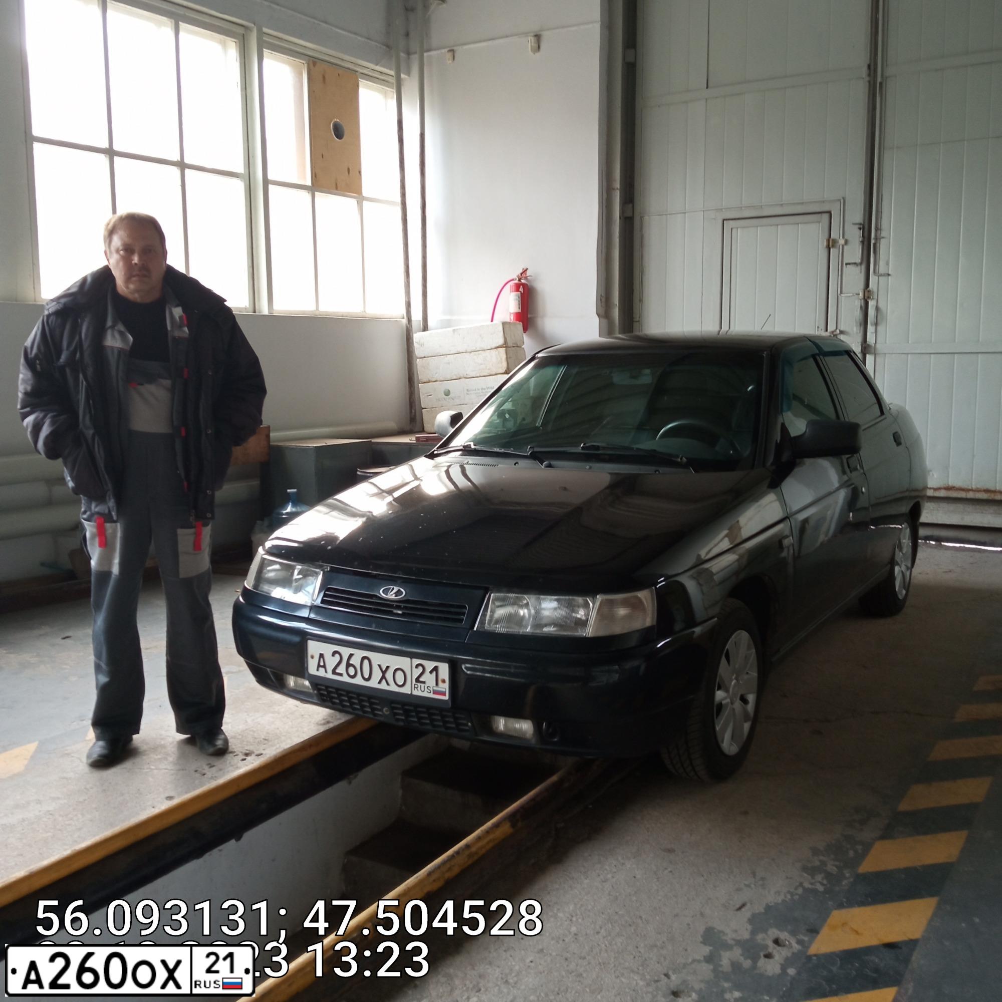 Фото автомобиля BOGDAN 2110/2111, 2011 — госномер А260ХО21. Цвет: ЧЕРНЫЙ