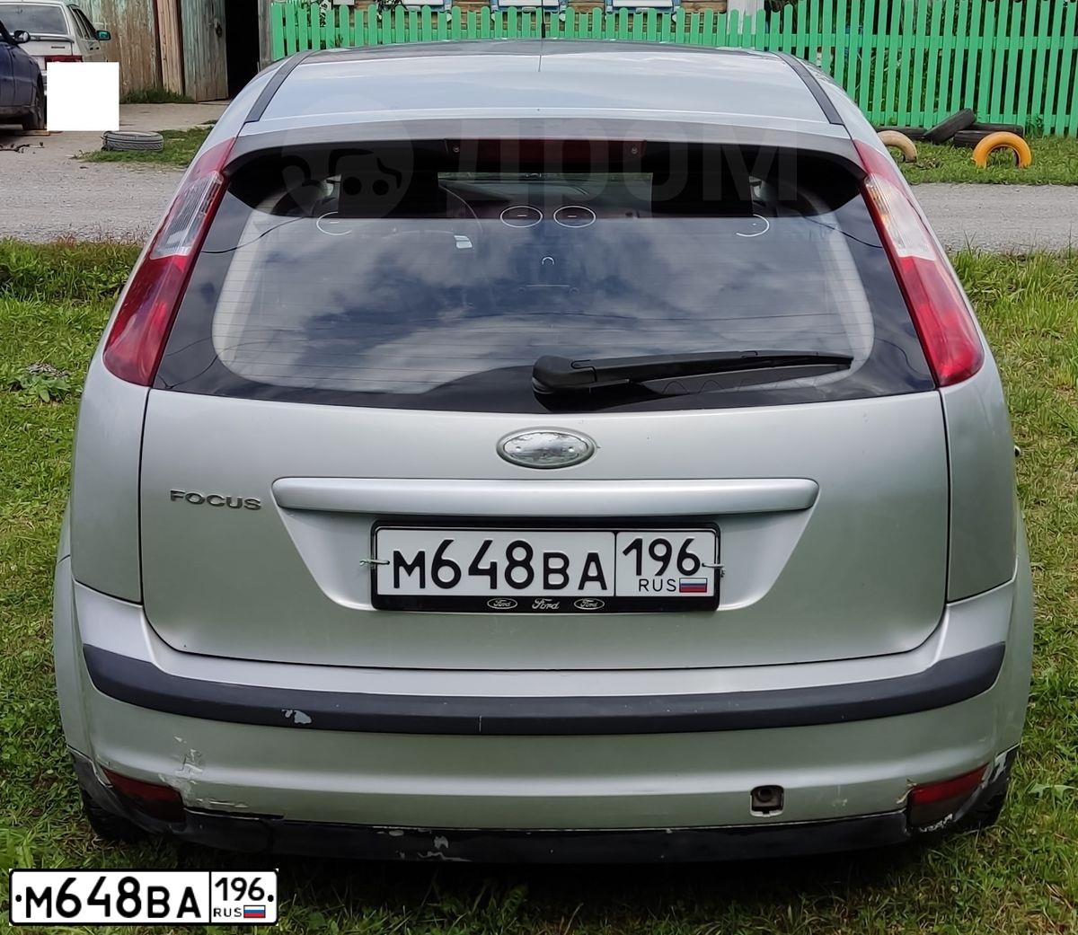 Фото автомобиля FORD D FOCUS, 2007 — госномер Р792ВУ196. Цвет: СВЕТЛО-СЕРЫЙ