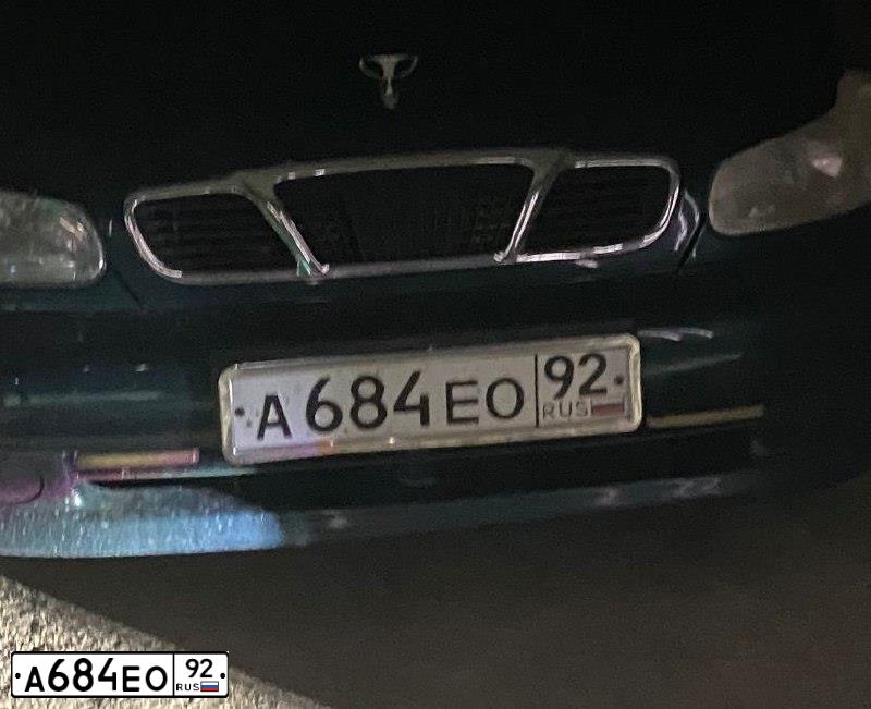 Фото автомобиля DАЕWОО Т13110, 2006 — госномер А684ЕО92. Цвет: ЗЕЛЕНЫЙ