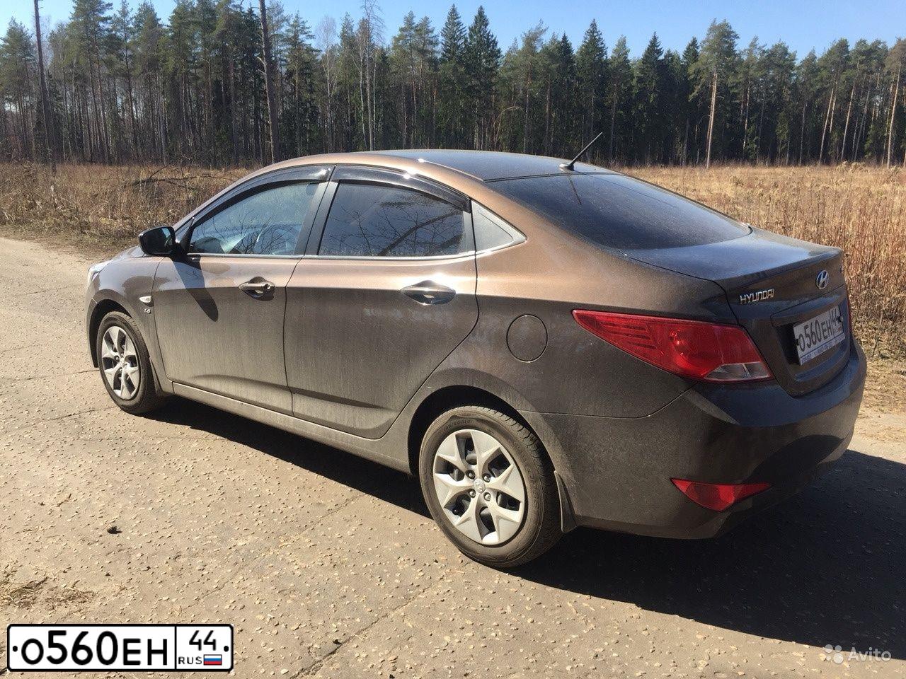 Фото автомобиля HYUNDAI SOLARIS, 2015 — госномер О025МЕ136