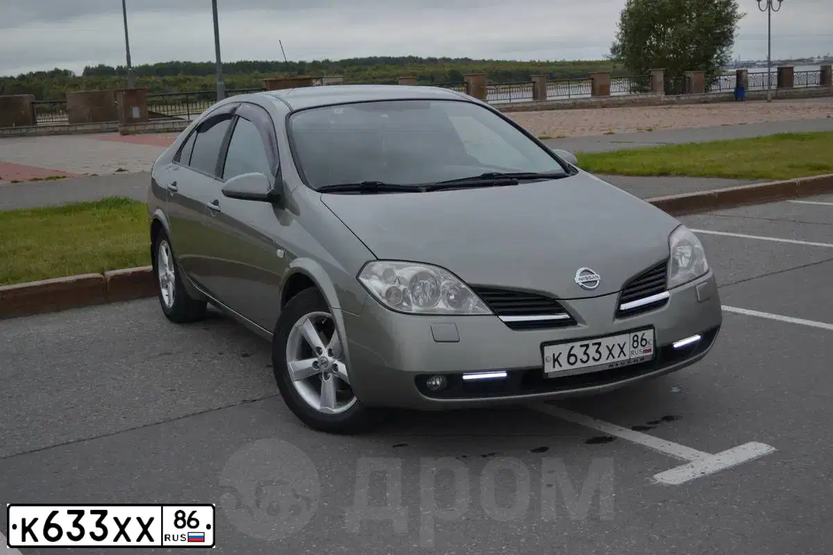 Фото автомобиля NISSAN PRIMERA, 2006 — госномер Р895УВ196