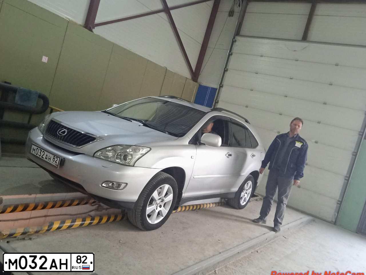 Фото автомобиля LEXUS RX, 2008 — госномер К777СЕ68. Цвет: Серебристый
