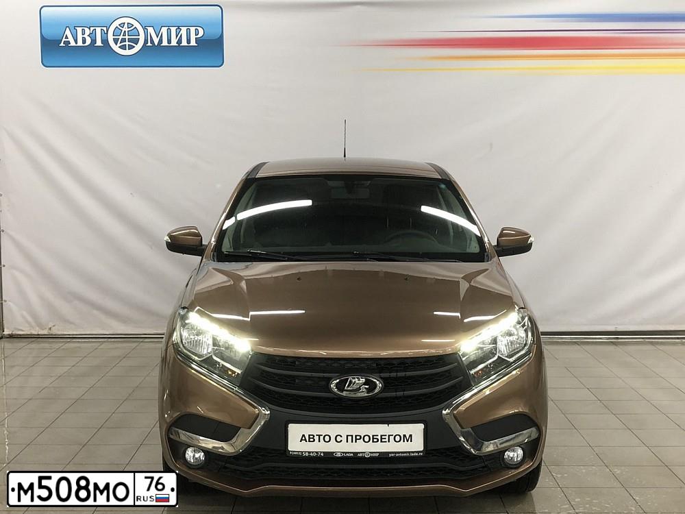 Фото автомобиля LADA XRAY, 2016 — госномер Р782ВХ76. Цвет: СВЕТЛО-КОРИЧНЕВЫЙ