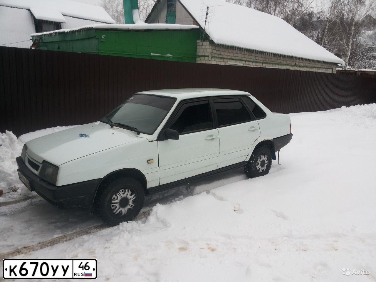 Фото автомобиля LADA 2109 SAMARA, 1999 — госномер К670УУ46. Цвет: ЯРКО-БЕЛЫЙ