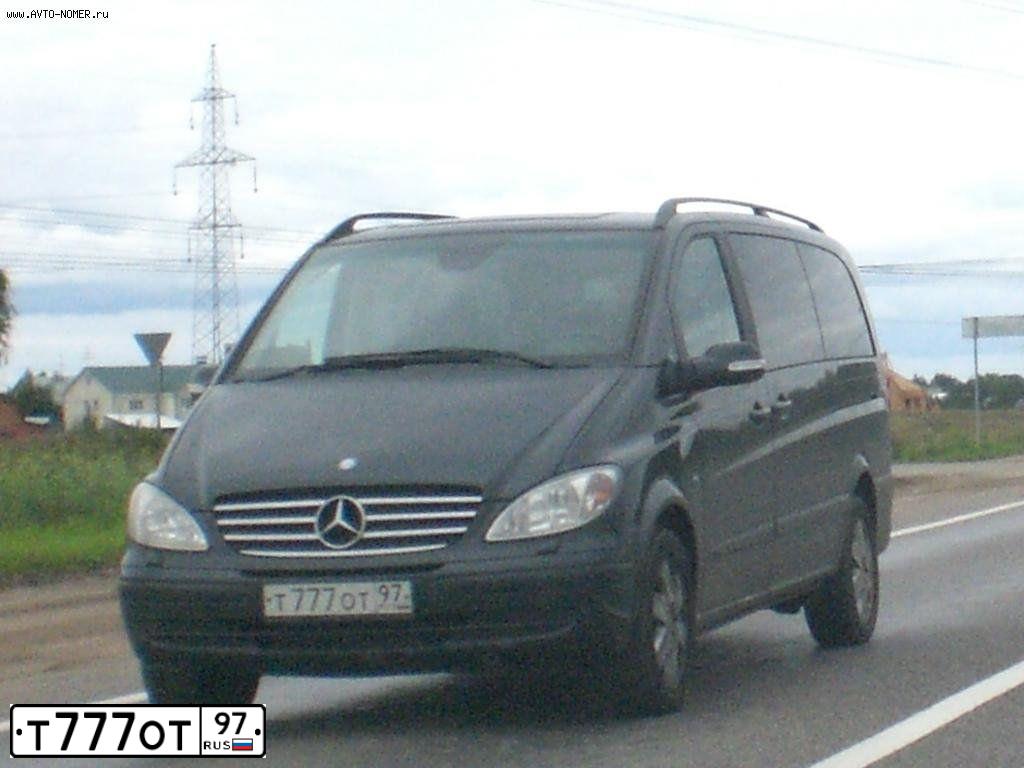 Фото автомобиля MERCEDES VIANO, 2006 — госномер Н747МР93. Цвет: ЧЕРНЫЙ