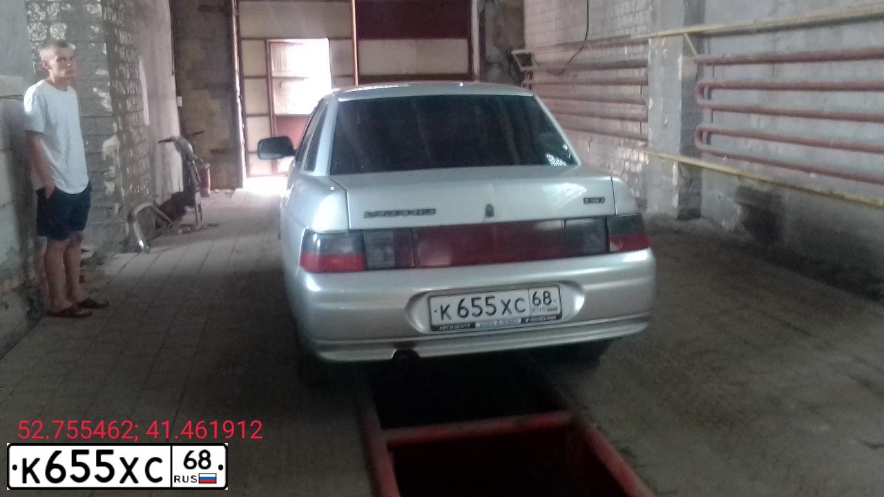 Фото автомобиля LADA 2110, 2003 — госномер К655ХС68. Цвет: СВЕТЛО-СЕРЕБРИСТЫЙ МЕТАЛЛ