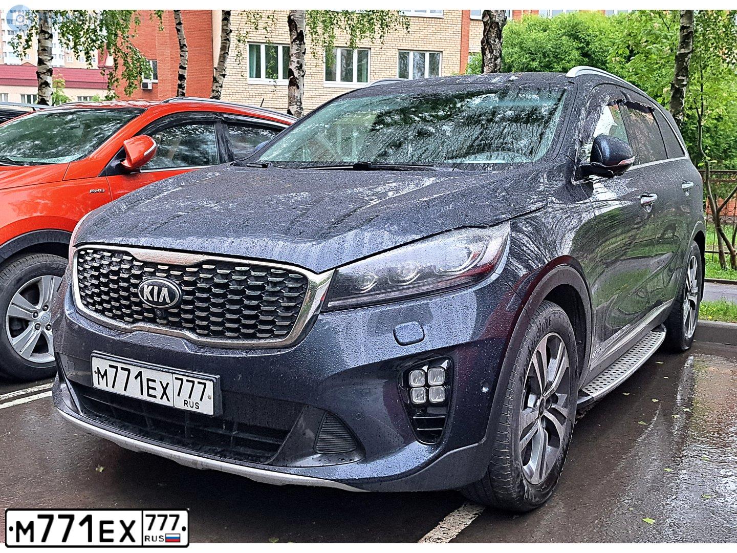 Фото автомобиля KIA MAGENTIS / OPTIMA, 2014 — госномер М771ЕХ777. Цвет: ЧЕРНЫЙ