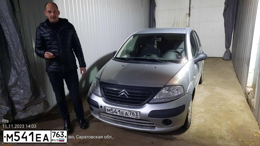 Фото автомобиля CITROEN C3, 2004 — госномер К391КА180