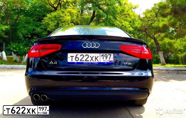 Фото автомобиля AUDI A4, 2012 — госномер К650НТ82. Цвет: ЧЕРНЫЙ
