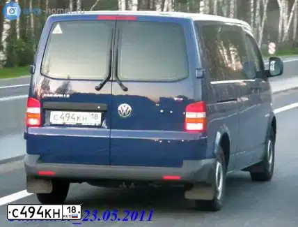 Фото автомобиля VOLKSWAGEN CARAVELLE, 2008 — госномер К311ХЕ13