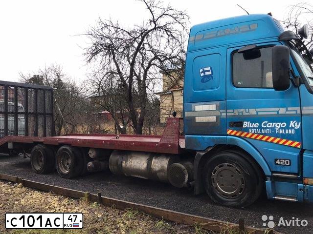 Фото автомобиля VOLVO SERIE FH /6X2/, 1995 — госномер М625ТТ10. Цвет: синий