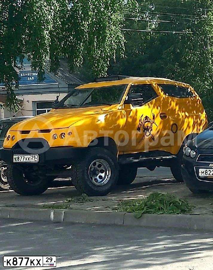 Фото автомобиля UAZ 3112-01, 1998 — госномер К877КХ29. Цвет: ЖЕЛТЫЙ