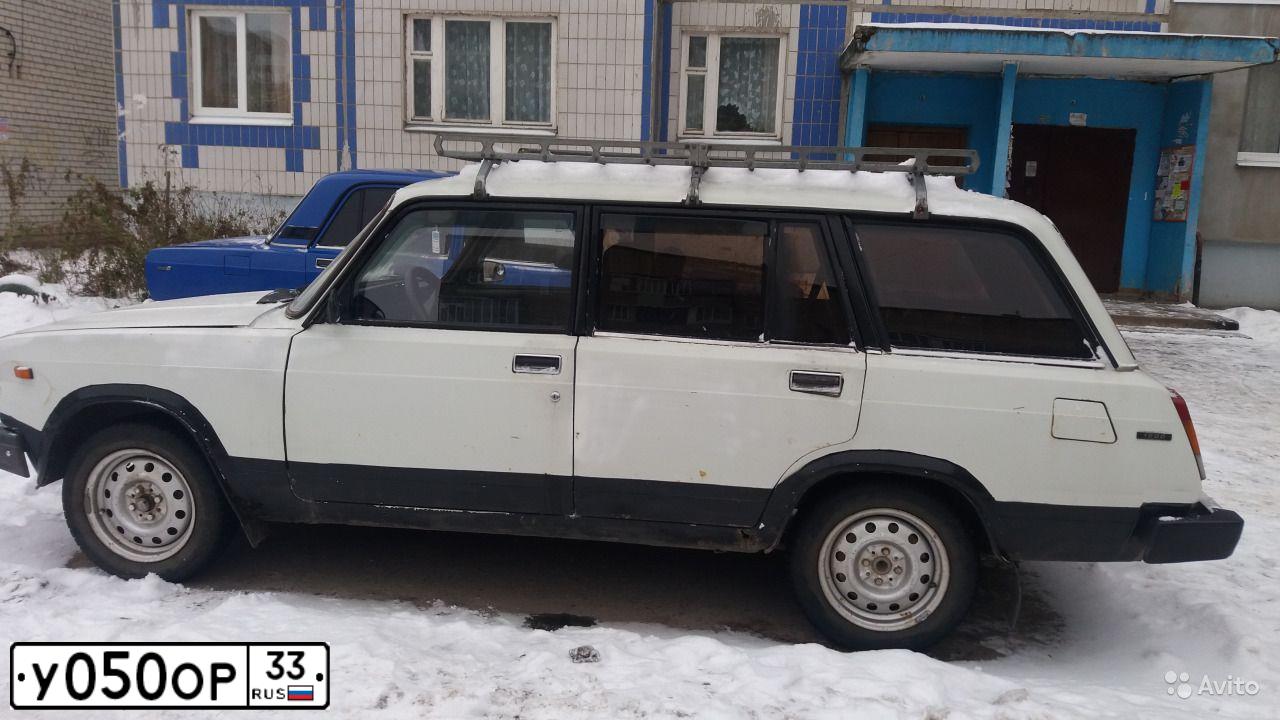 Фото автомобиля LADA 2104, 1997 — госномер М522СХ33. Цвет: Белый