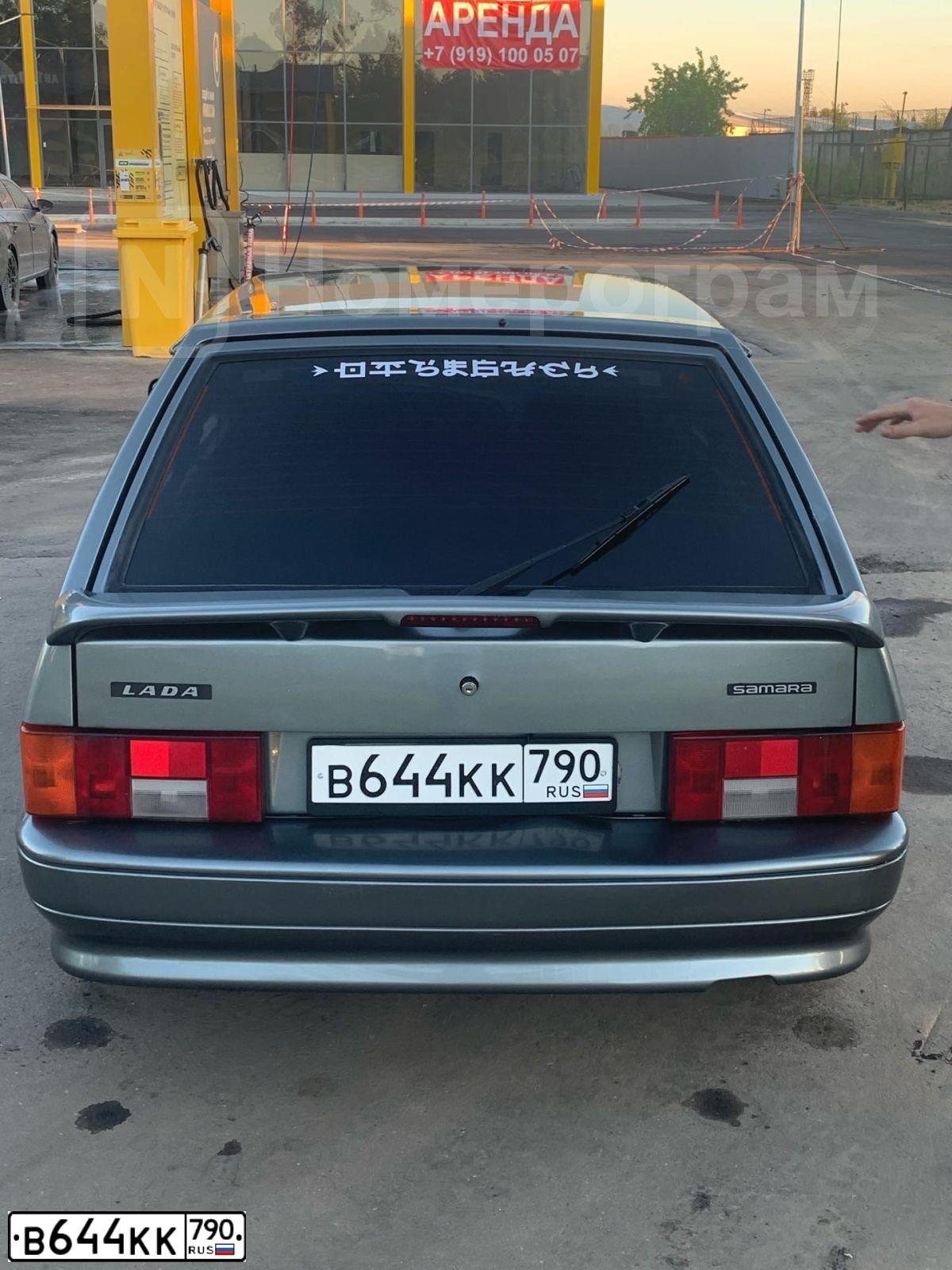 Фото автомобиля LADA 2114 SAMARA, 2012 — госномер Н513АН68. Цвет: средний серо-зеленый металлик