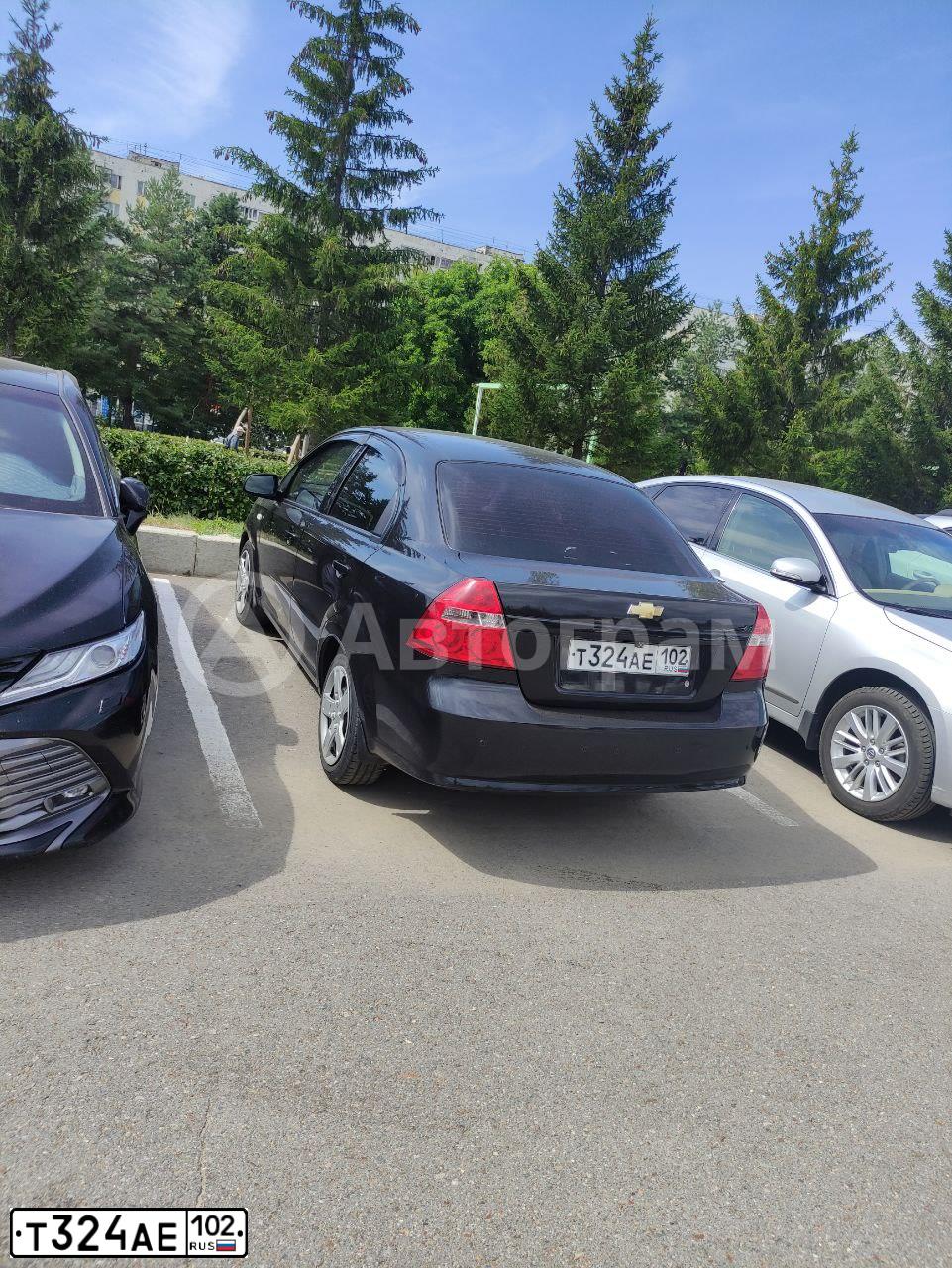 Фото автомобиля (CHEVROLET) ШЕВРОЛЕ KLAS (AVEO) (ЧЕРНЫЙ) (AVEO), 2011 — госномер Т324АЕ102
