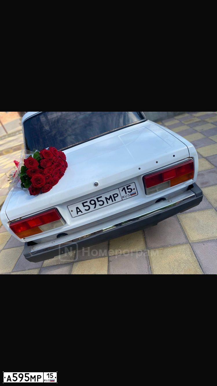 Фото автомобиля CHEVROLET AVEO, 2013 — госномер А595МР15. Цвет: СИНИЙ МЕТАЛЛИК