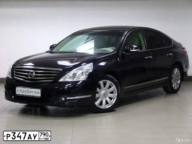 Фото автомобиля NISSAN TEANA, 2009 — госномер Р347АУ790