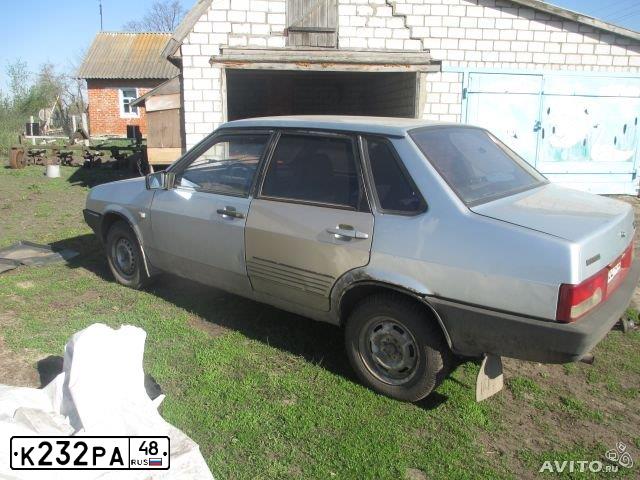 Фото автомобиля LADA 2109 SAMARA, 1998 — госномер К232РА48. Цвет: СЕРЕБРИСТО-ГОЛУБОЙ
