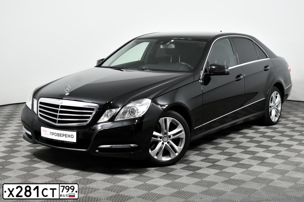 Фото автомобиля MERCEDES E-KLASSE, 2012 — госномер С634ОА790. Цвет: ЧЕРНЫЙ
