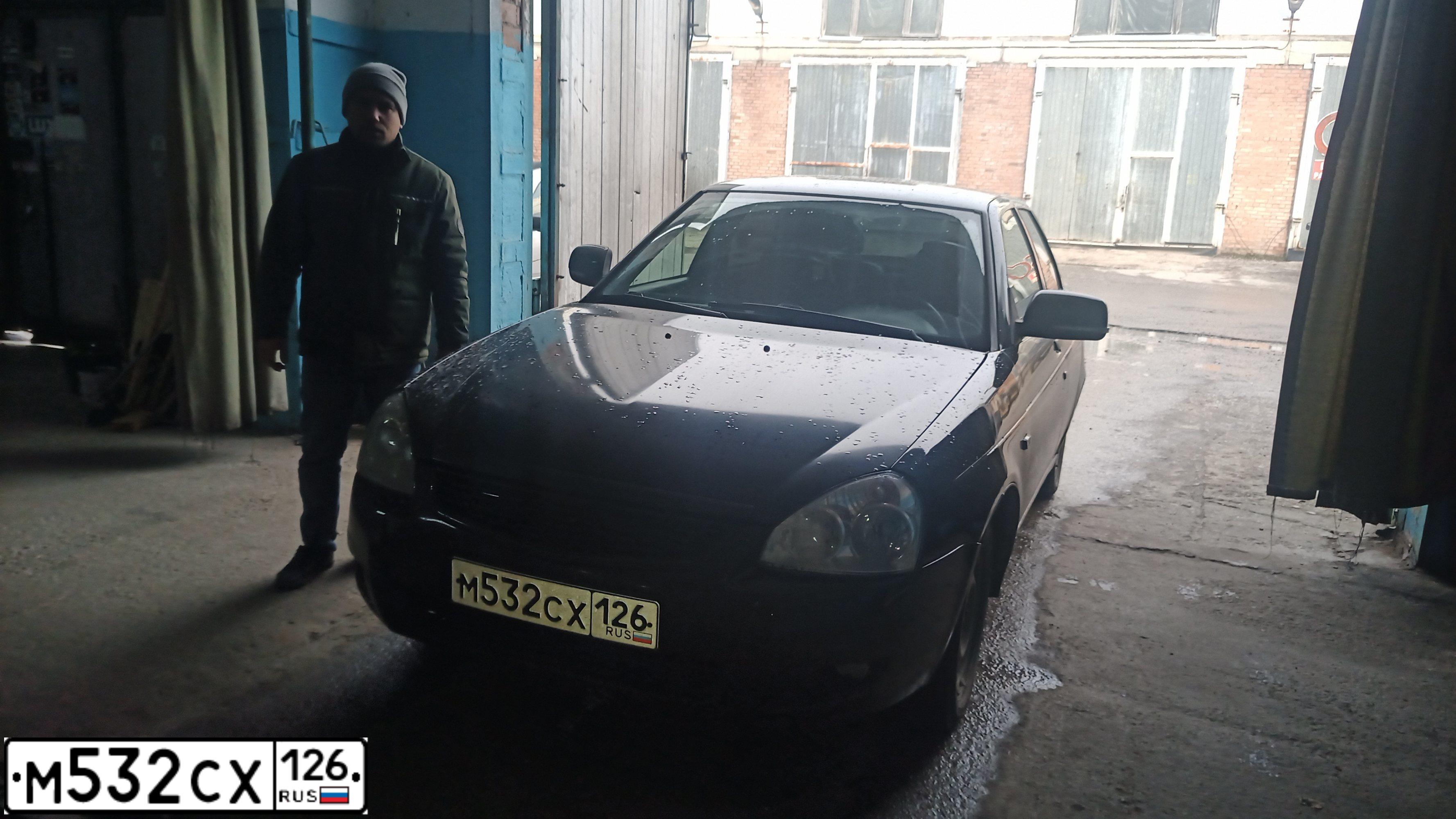 Фото автомобиля LADA 2170 PRIORA, 2007 — госномер В272МВ163. Цвет: ГРАФИТОВЫЙ МЕТАЛЛИК