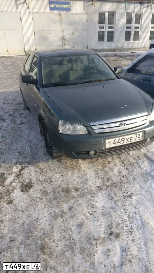 Фото автомобиля LADA 217230 LADA PRIORA, 2008 — госномер К102МЕ186. Цвет: СЕРО-СИНЕ-ЗЕЛЕНЫЙ