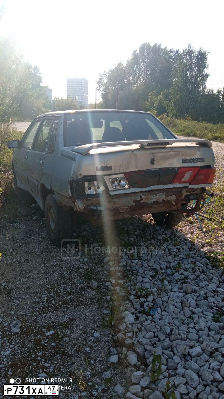Фото автомобиля LADA 2115 SAMARA, 2005 — госномер Р731ХА47. Цвет: СЕРЕБРИСТО-ЖЕЛТЫЙ