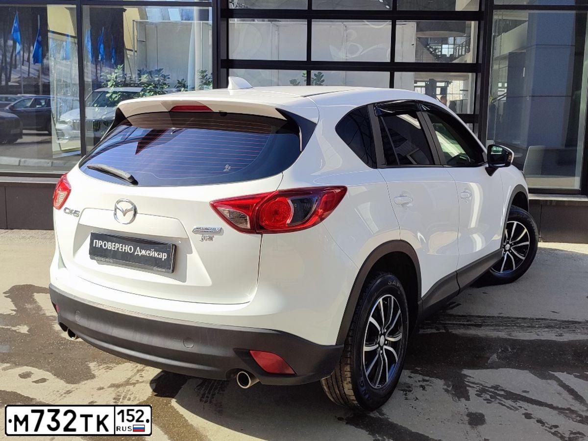 Фото автомобиля MAZDA CX-5, 2013 — госномер В150ТН37. Цвет: БЕЛЫЙ