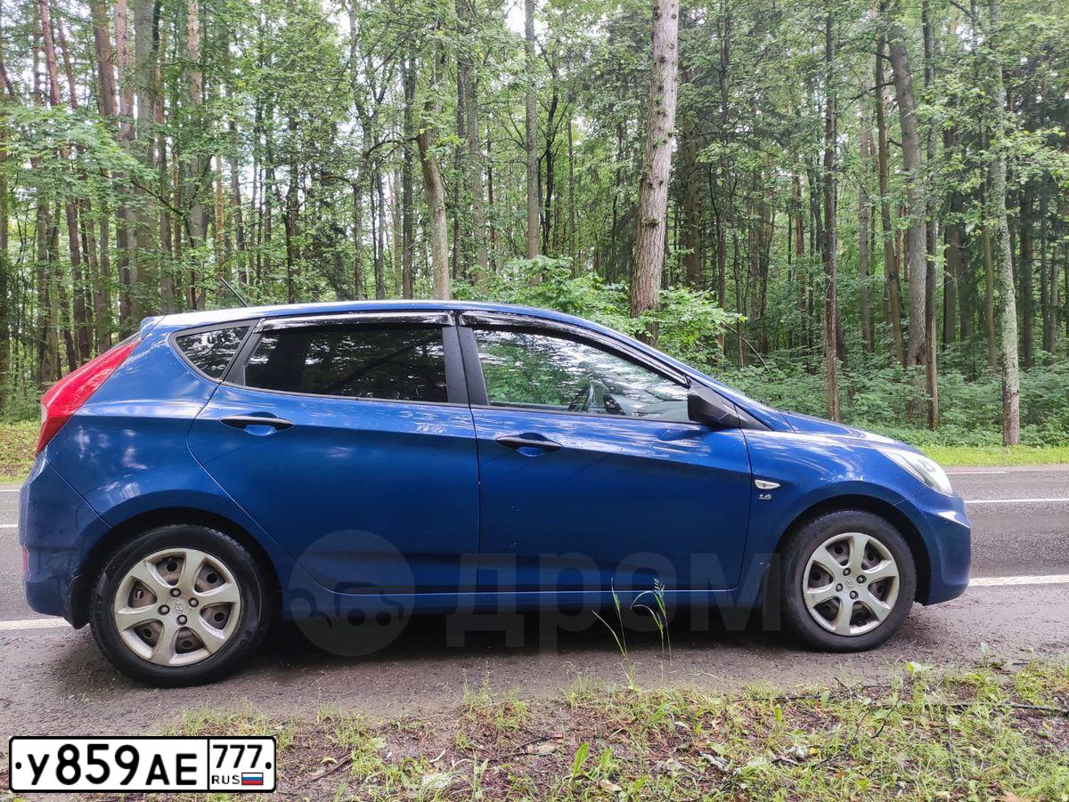 Фото автомобиля HYUNDAI SOLARIS, 2013 — госномер У859АЕ777. Цвет: СИНИЙ ТЕМНЫЙ