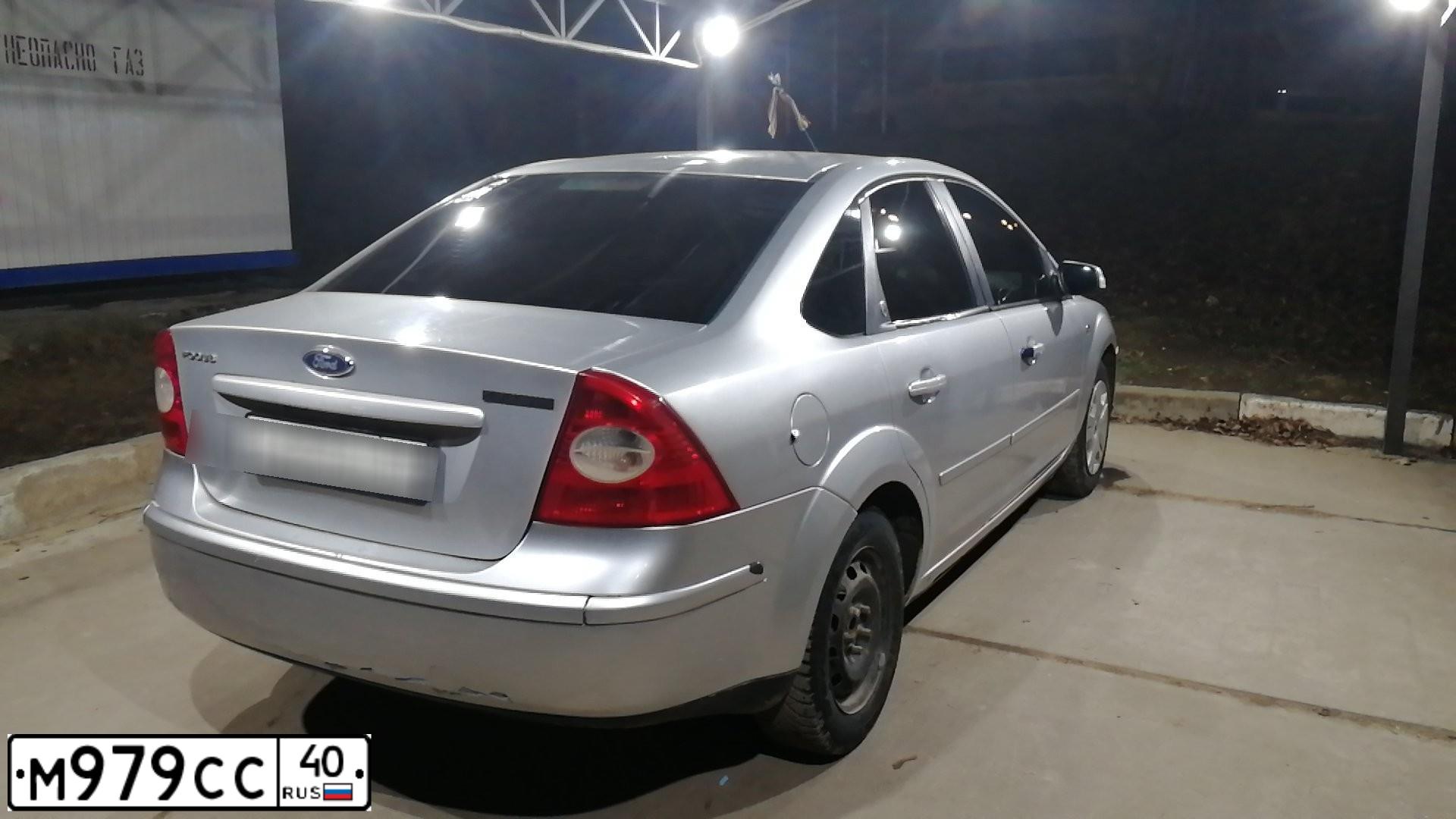 Фото автомобиля FORD FOCUS, 2006 — госномер Т359ТМ799. Цвет: Серебристый