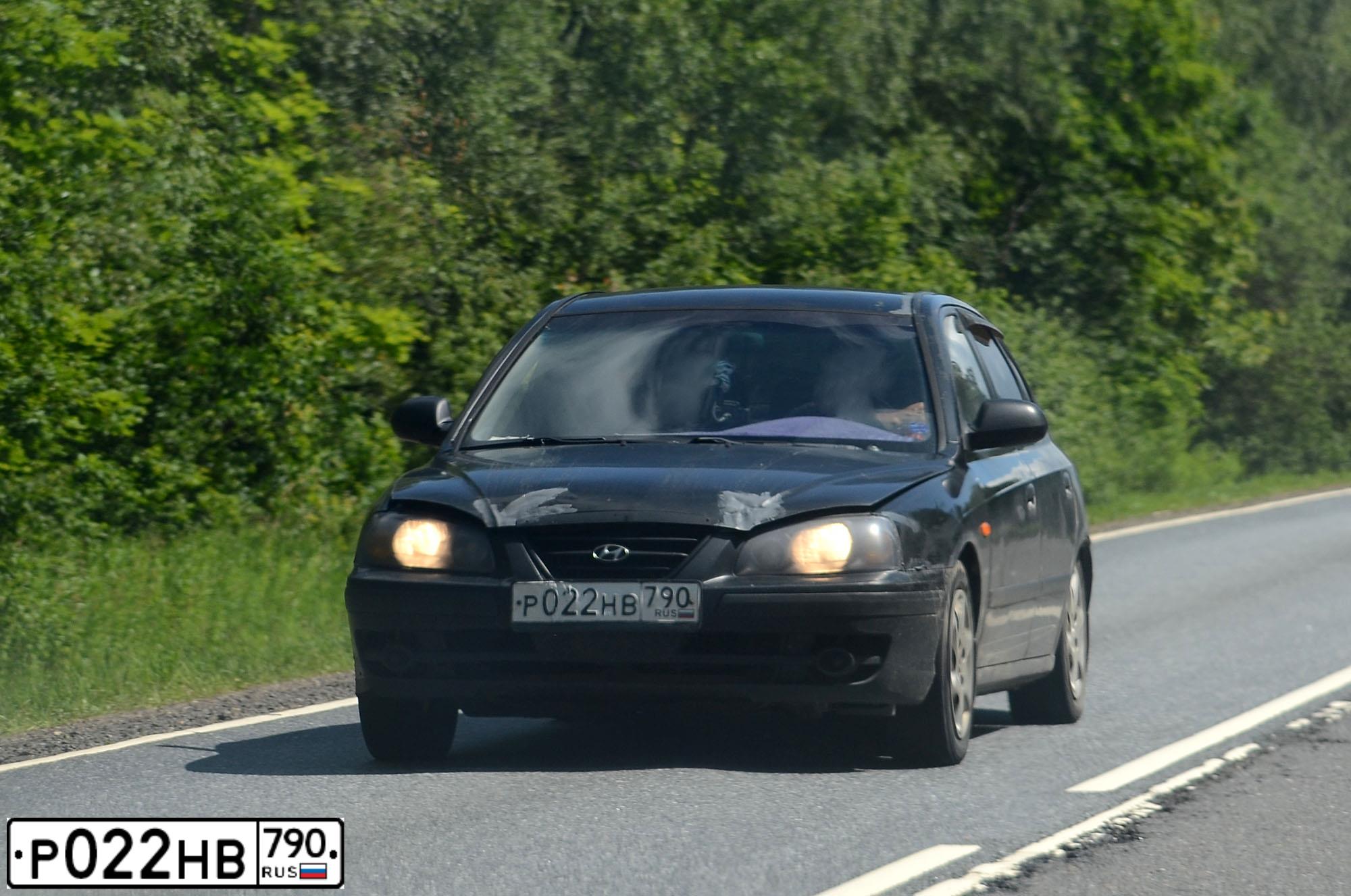 Фото автомобиля HYUNDAI I ELANTRA, 2006 — госномер Т817ТН197. Цвет: ЧЕРНЫЙ