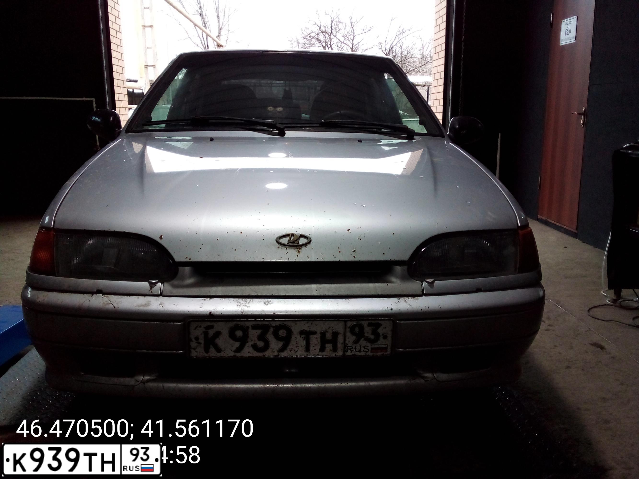 Фото автомобиля LADA 2114 SAMARA, 2010 — госномер К939ТН93. Цвет: СВЕТЛО-СЕРЕБРИСТЫЙ МЕТАЛЛ