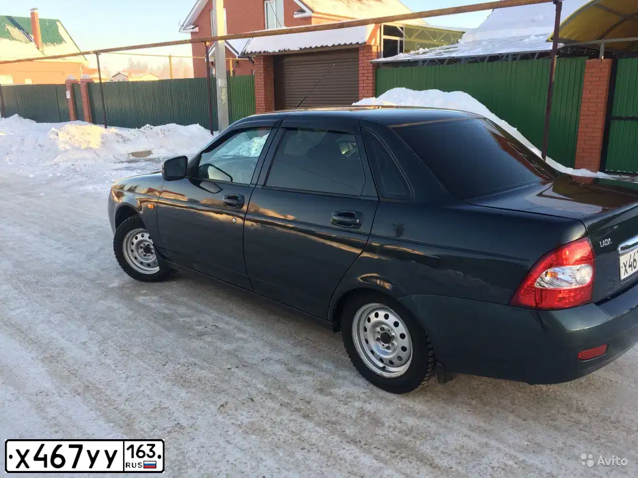 Фото автомобиля LADA 2170 PRIORA, 2013 — госномер Е921ОН95. Цвет: сине-зеленый