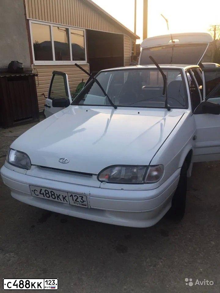 Фото автомобиля LADA 2114 SAMARA, 2012 — госномер С488КК123. Цвет: БЕЛЫЙ