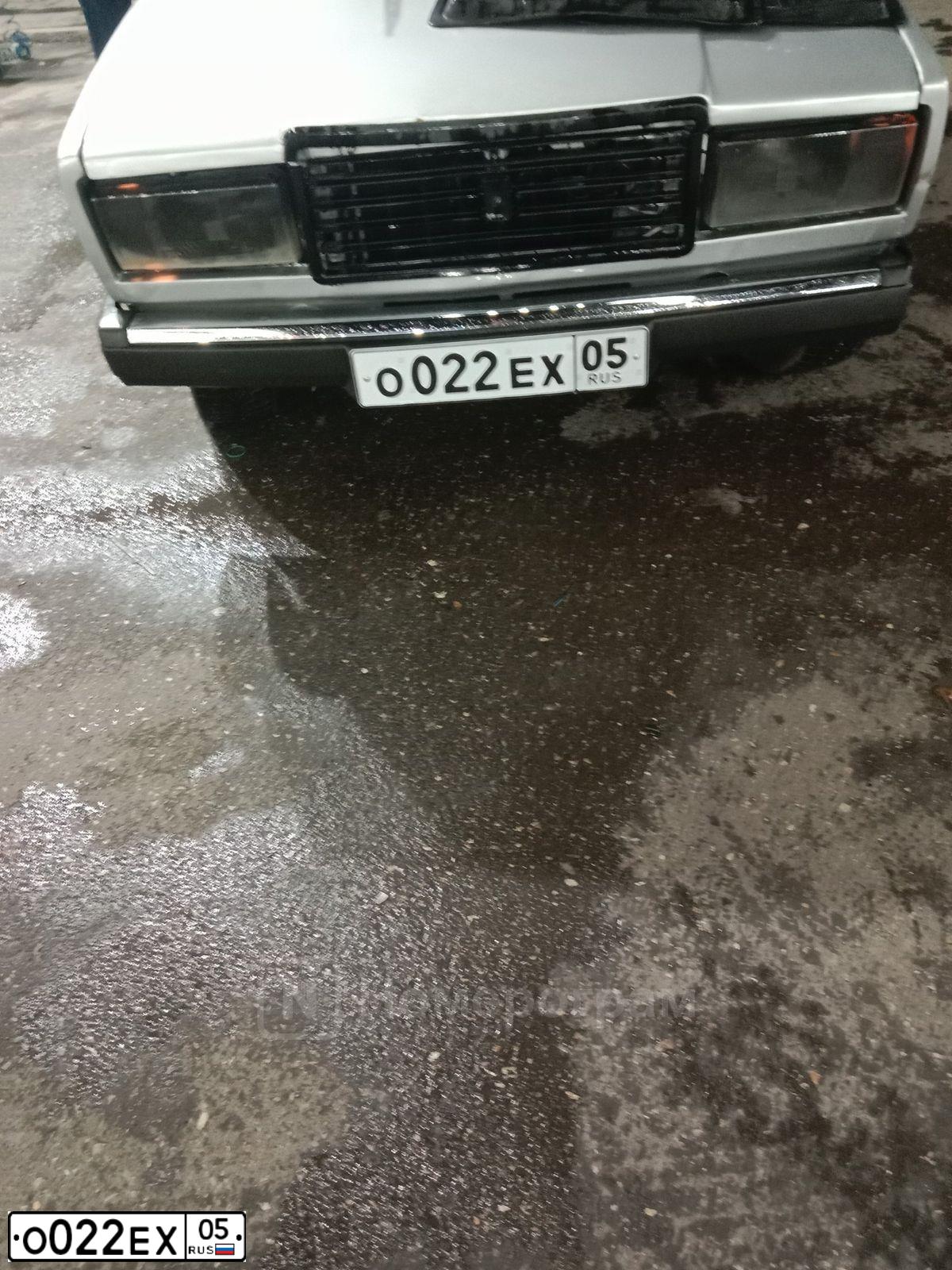 Фото автомобиля LADA 2107, 2010 — госномер О022ЕХ05. Цвет: СВЕТЛО-СЕРЕБРИСТЫЙ МЕТАЛЛ