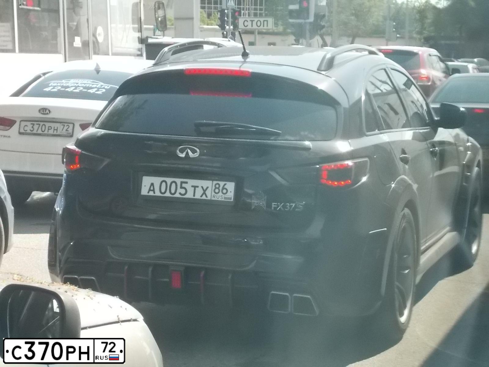 Фото автомобиля KIA MAGENTIS / OPTIMA, 2018 — госномер С370РН72. Цвет: Белый